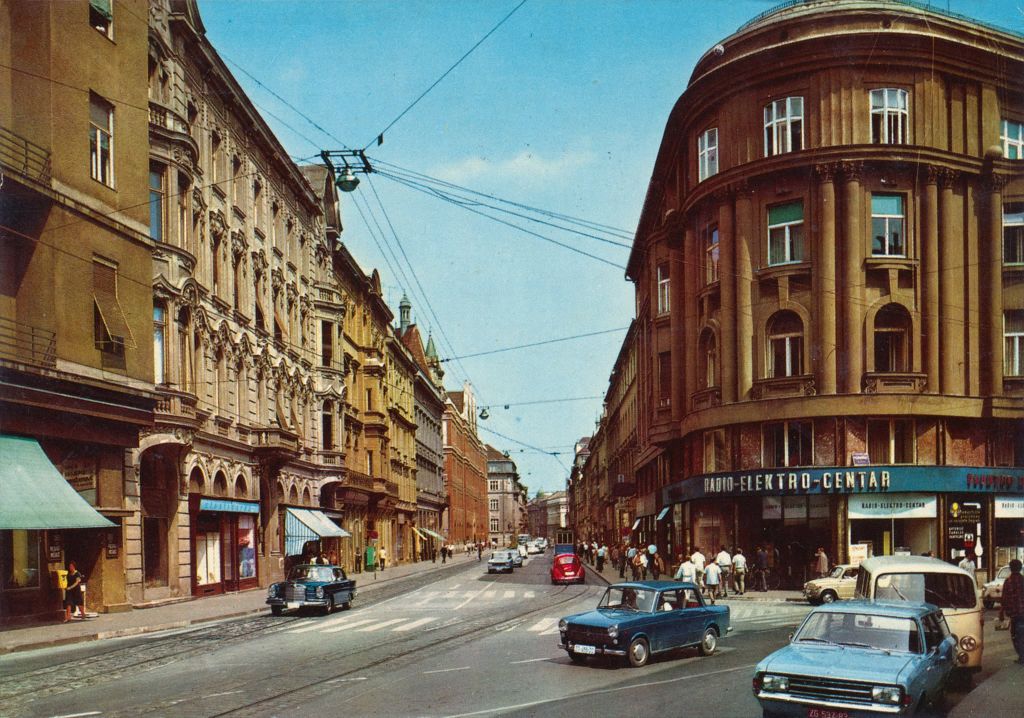 Jurišićeva ulica oko 1968. godine